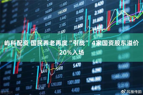 屿科配资 国民养老再度“引战” 4家国资股东溢价20%入场